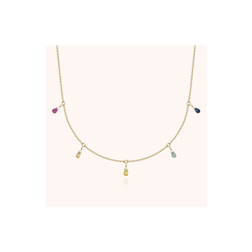 or jaune laminé - saphir rainbow