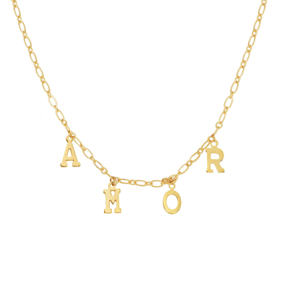 Collana Magic Words Amor - Oro