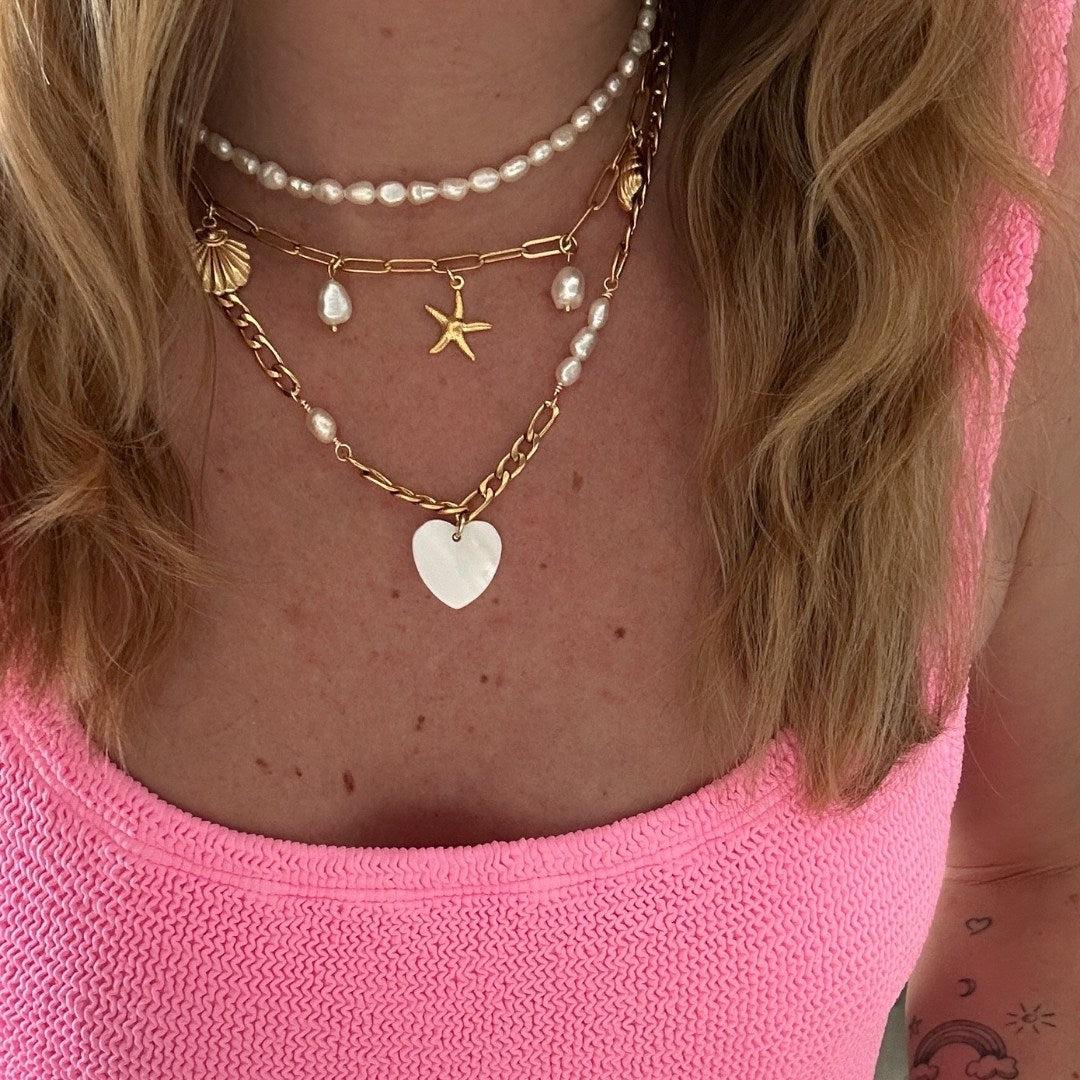 Collar Solo perlas