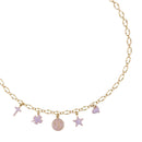 Collier Summer Colors - Lilas - Doré