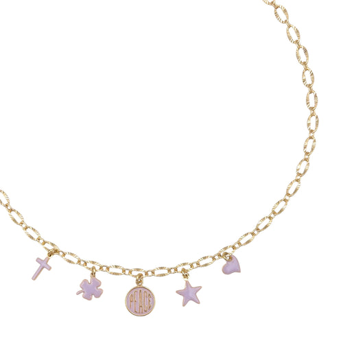 Collier Summer Colors - Lilas - Doré