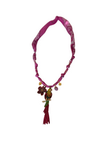 Collier Colombiana Perroquet Rose