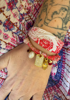 Collier Cosmic Vibes Tarot Doré Rose