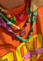 Collier Goodvibes Arc En Ciel Multicolor9 Vert
