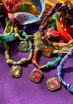 Collier Goodvibes Arc En Ciel Violet Rouge