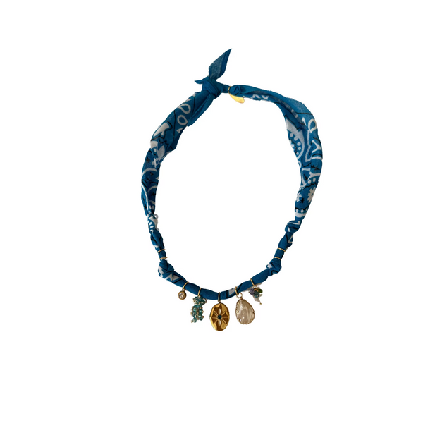 Collier Hydra Island Médaille Strass