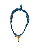 Collier Hydra Island Poisson Bleu