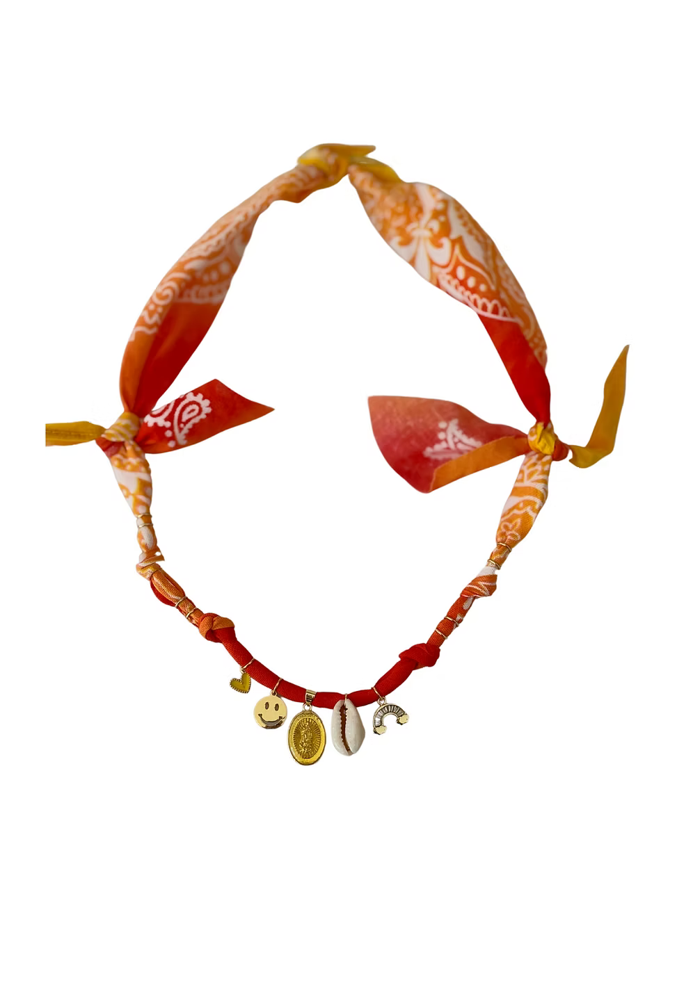 Collier Ibiza Sunrise Vierge Jaune