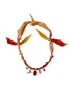 Collier Ibiza Sunrise Vierge Rouge