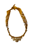 Collier One Love Multi Cœurs Moutarde