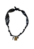 Collier Spiritus Tarot  Main Noir