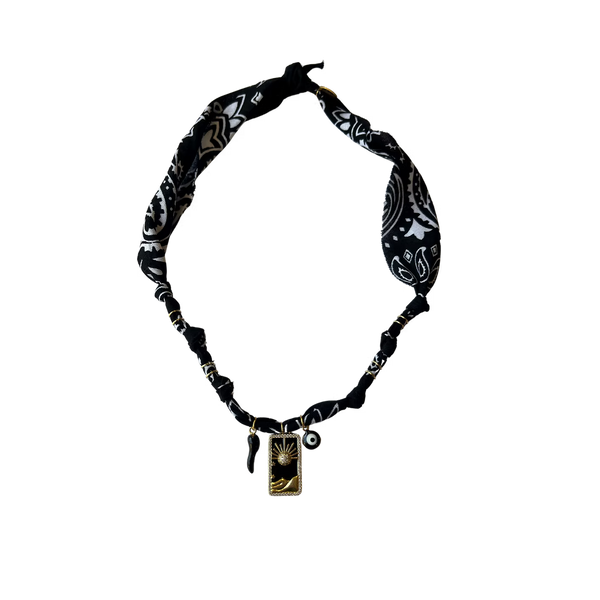 Collier Spiritus Tarot Soleil Noir