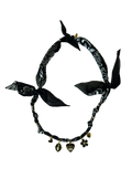 Collier Spiritus Cœur Œil Noir