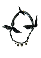 Collier Spiritus Cœur Œil Noir