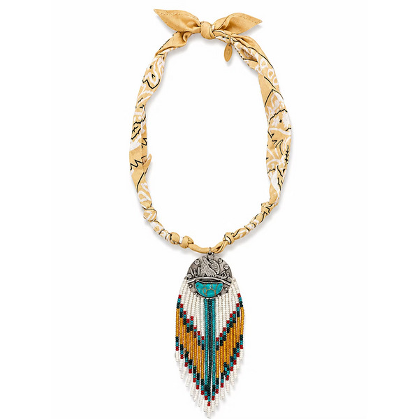 Collier « Apache » Perle Nude