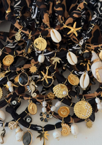 Collier « Léo Summer » Palmier Noir