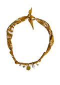 Collier « Varanasi » Medaille Moutarde