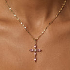 Collier Agathe Rose