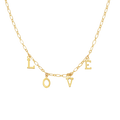 Halsband Magic Words Love - Guld