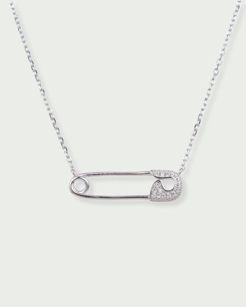 Collier Trombone - Blanc