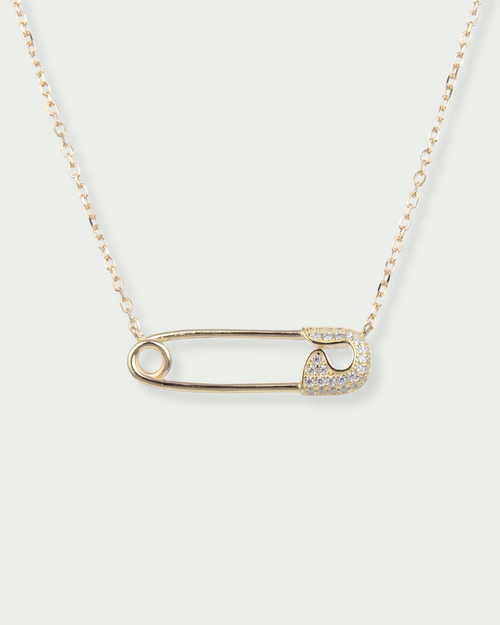 Collier Trombone - Doré