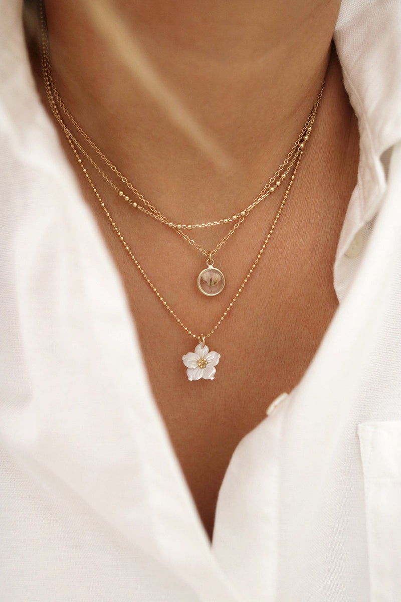 Collier Mini Flower