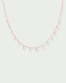 Collier Cascade - Rose