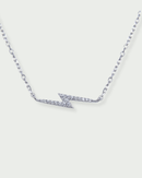 Collier Éclair - Blanc