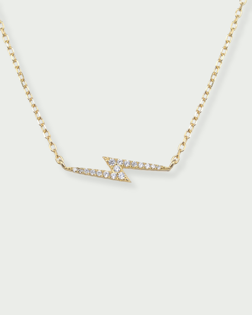 Collier Éclair - Doré