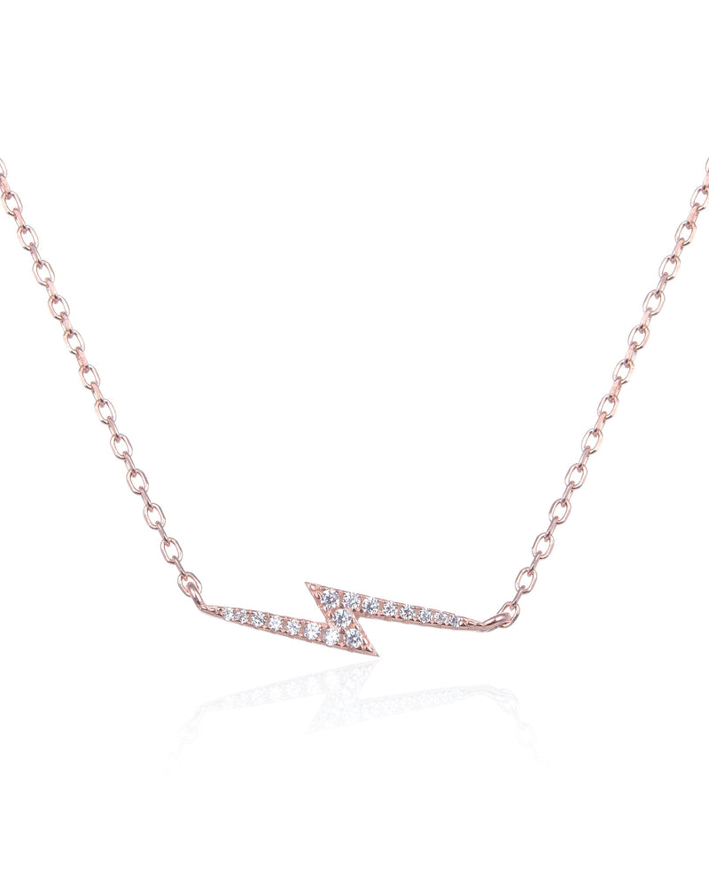 Collier Éclair - Rose