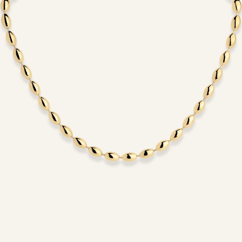 Collier femme acier inoxydable ras le cou