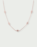 Collier Marquises Pavées - Rose