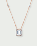 Collier Émeraude - Rose
