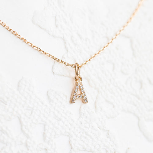 Collier Lettre À Personnaliser