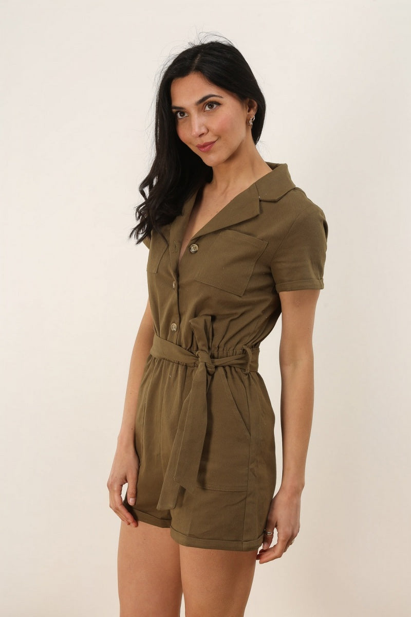 Combishort Candice - Kaki