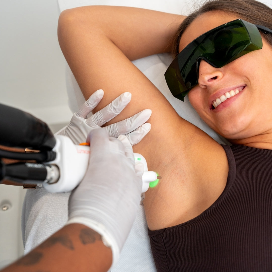 Epilazione Laser Medicale — Inguine Brasiliano + Ascelle — Pacchetto Da 3 Sedute