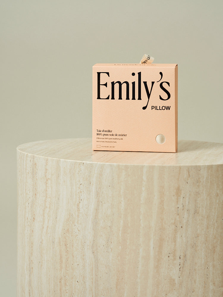 Two-Face Silk And Linen Pillowcase - White - 2 Sizes