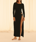 Robe Cut Warm Night Longue