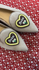 Pantuflas Isidore - Beige - Mujer