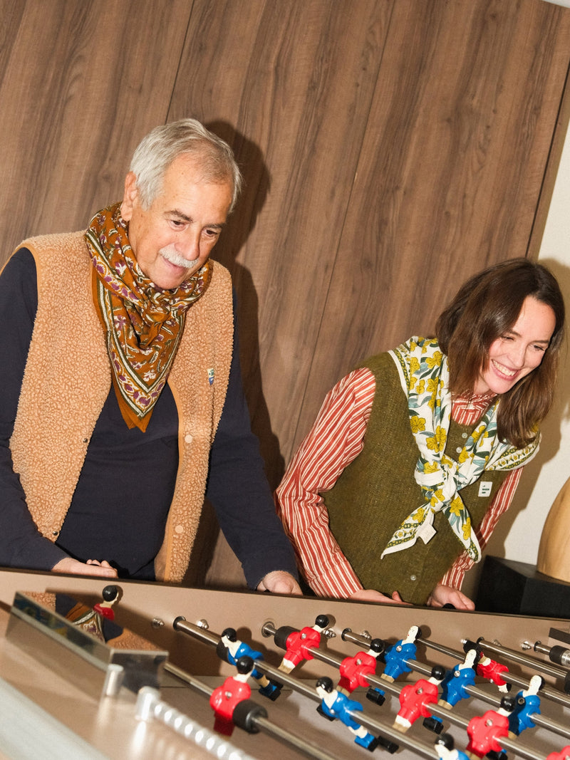 Foulard Adulte Delhi Cumin 100 Cm