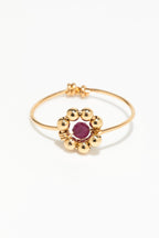 Bague Daisy - Rubis
