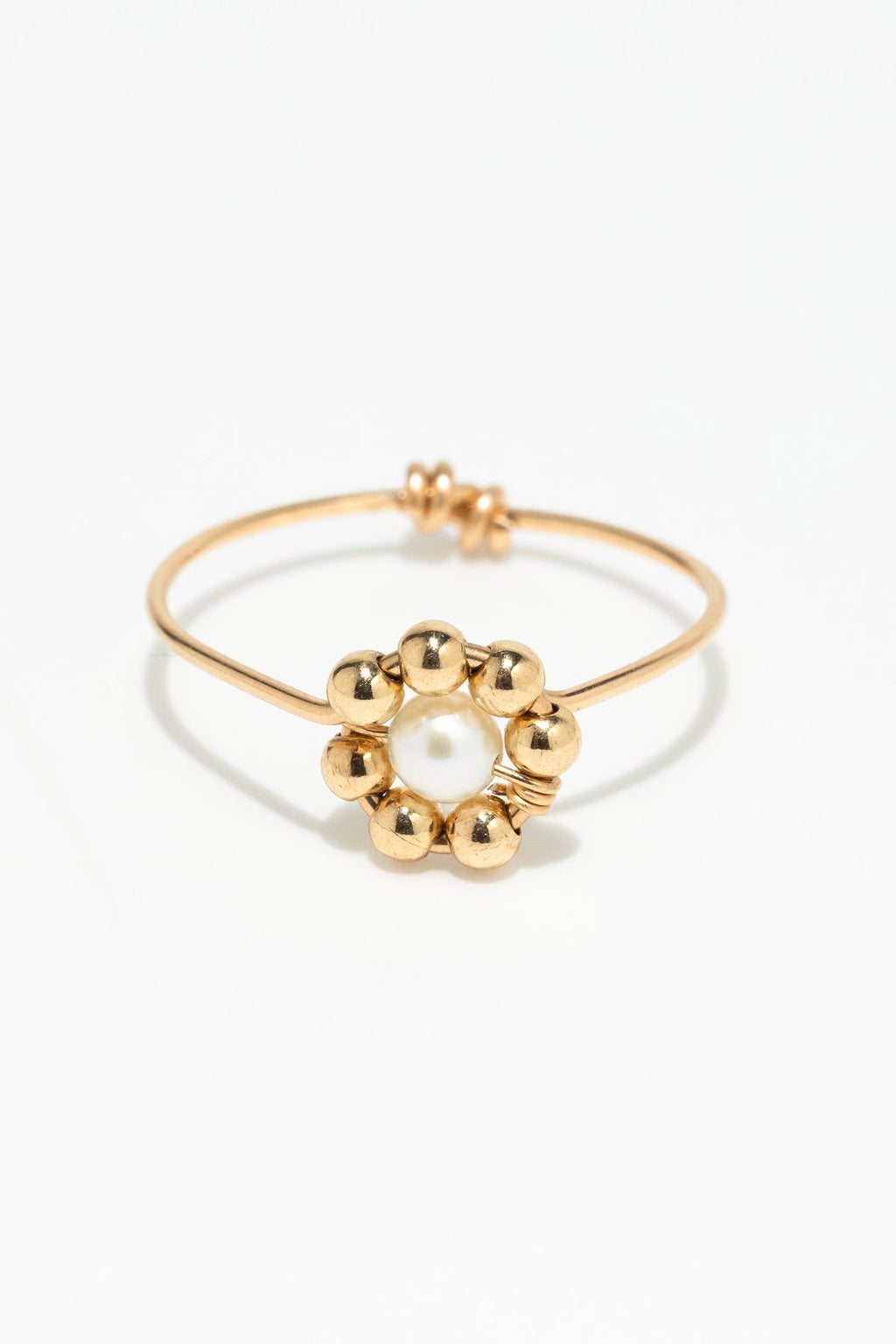 Anillo Daisy - Perla Cultivada