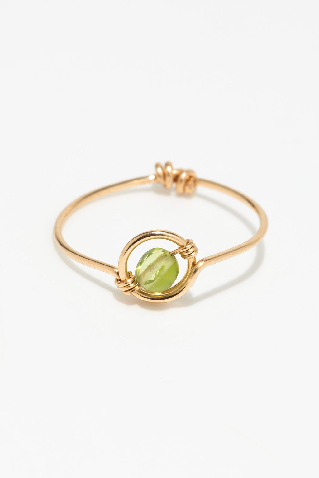 Bague Swan - Péridot