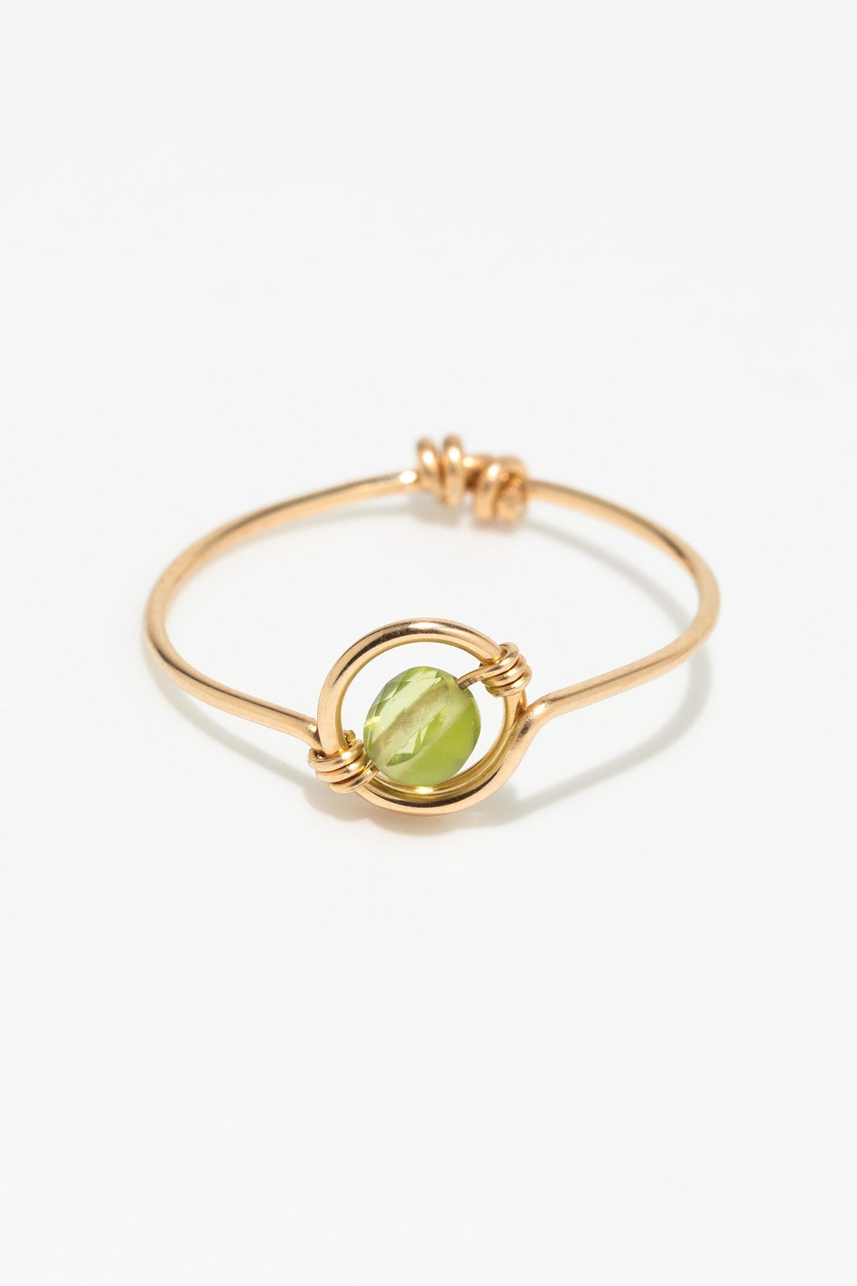 Bague Swan - Péridot