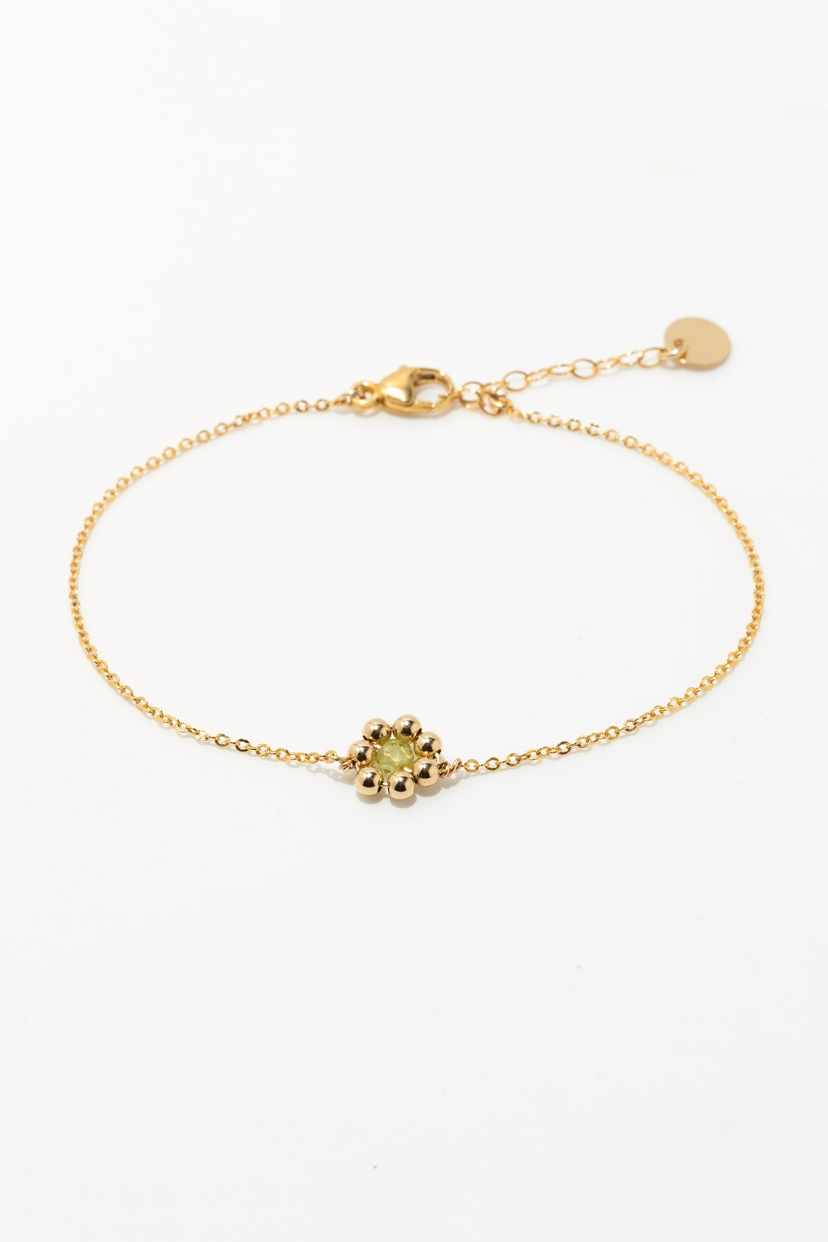 Bracelet Daisy - Peridot
