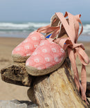Espadrilles - Corail - Femme