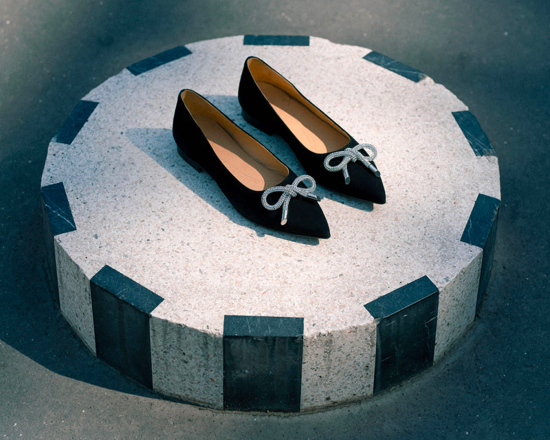Slippers Amédée - Noir - Femme