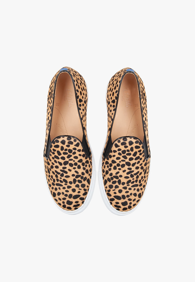 Slip-Ons Leo - Léopard - Femme