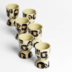 Juego De 2 Hueveras - Leopardo