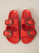 Sandalias Cora - Rojo